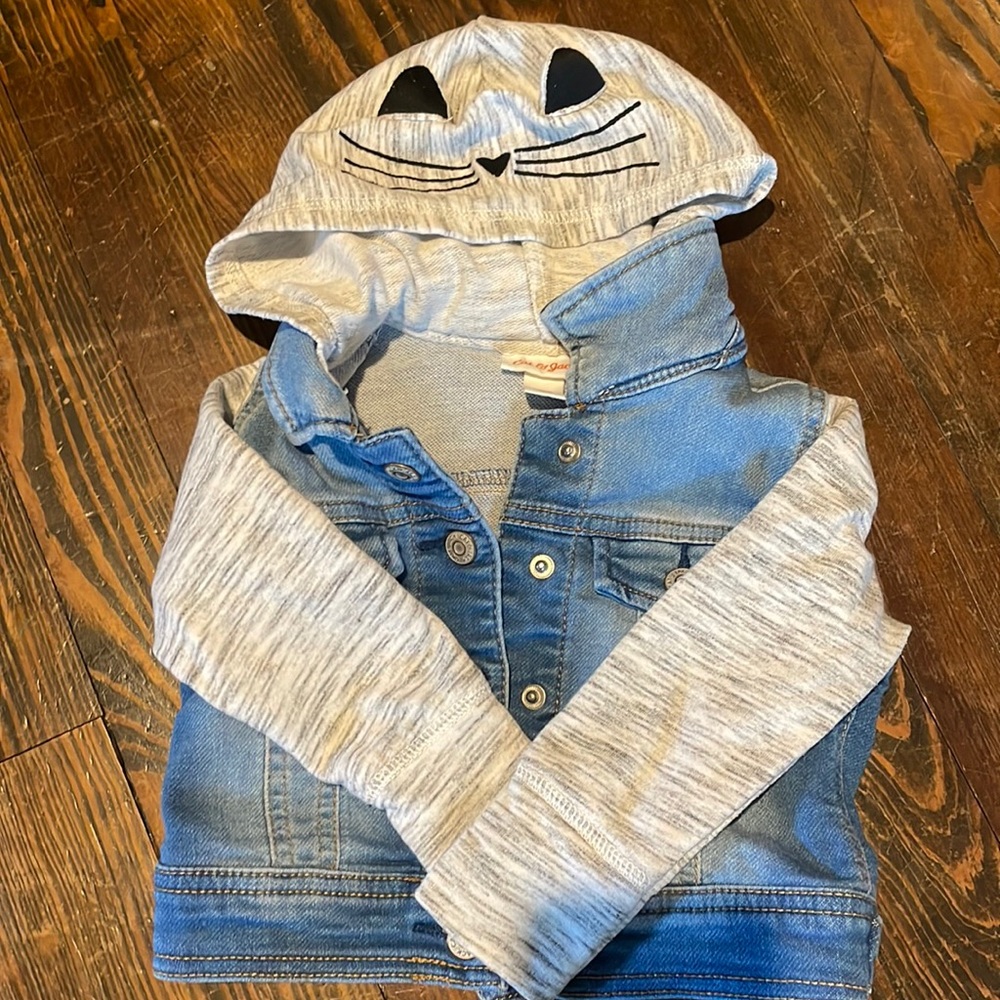 Cat and jack jean jacket
